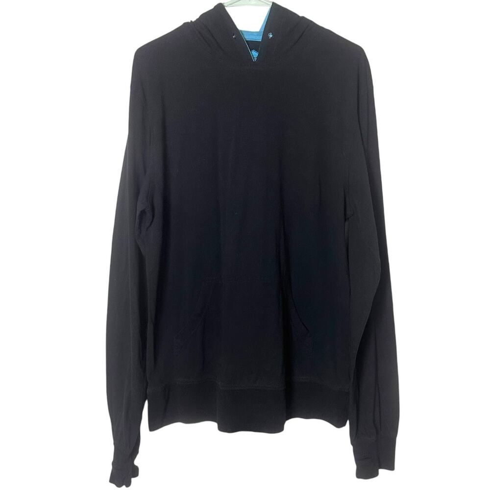 Empyre Hooded Sweatshirt Lightweight Pullover Hoodie Mens Size Large Black